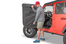 MasterTop 13110001 Hard Door Storage Bag for 76-22 Jeep Wrangler JL, JK, TJ, YJ & CJ