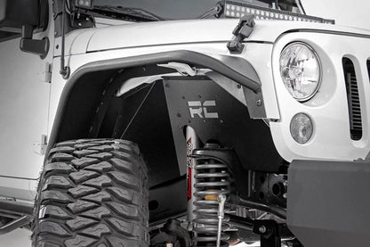 Rough Country 10511 Front & Rear Inner Fender Liners for 07-18 Jeep Wrangler JK