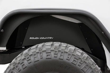 Rough Country 10511 Front & Rear Inner Fender Liners for 07-18 Jeep Wrangler JK