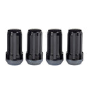 McGard SplineDrive Lug Nut (Cone Seat) M14X1.5 / 1.935in. Length (4-Pack) - Black (Req. Tool)