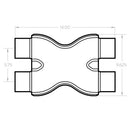 MagnaFlow Smooth Trans X 3/3 X 14 SS
