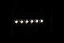 ANZO 2000-2004 Ford Excursion Crystal Headlights Chrome w/ LED 1pc
