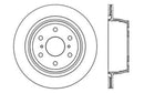 StopTech 07-10 GMC Sierra (w/ Rear Drum) / 07-09 GMC Yukon Rear Left Slotted & Drilled Rotor