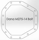 aFe Power Pro Ser Rear Diff Cover Black w/Mach Fins 2017 Ford Diesel Trucks V8-6.7L(td) Dana M275-14