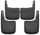 Husky Liners 2015-2017 Ford F-150 w/o Fender Flares Front and Rear Mud Guards - Black