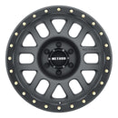 Method MR309 Grid 17x8.5 0mm Offset 6x5.5 108mm CB Titanium/Black Street Loc Wheel