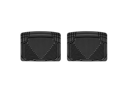 WeatherTech 93 Mercedes-Benz 300CE Rear Rubber Mats - Black
