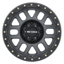 Method MR309 Grid 18x9 +18mm Offset 8x180 130.81mm CB Titanium/Black Street Loc Wheel