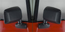 Omix Door Mirror Kit Black- 87-95 Jeep Wrangler YJ