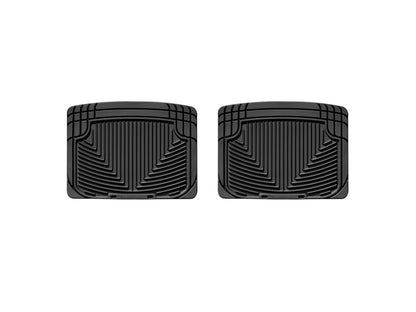 WeatherTech 93 Mercedes-Benz 300CE Rear Rubber Mats - Black