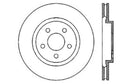 StopTech 05-09 Chrysler 300 (5.7L V8 exc SRT-8) Rear Right Slotted & Drilled Rotor