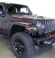 Quake LED QTE1023 DRL Fender Lights with Sequential Turn Signals & Side Markers in Smoke for 18-22 Jeep Wrangler JL & Gladiator JT Rubicon, Moab & Sahara Models