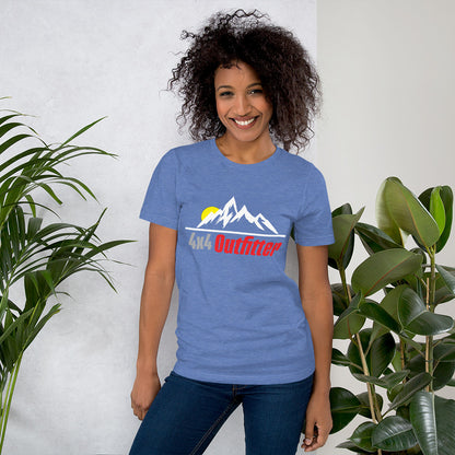 4x4 Outfitter - Short-Sleeve Unisex T-Shirt - Sun